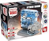 Machine Works Build Your Own 4-Cylinder Hybrid Engine Kit 100+ Parts