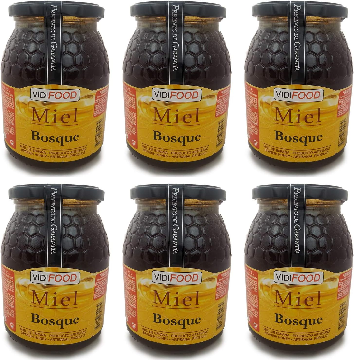 Forest Honey - 6kg - Origin from Spain - Homemade & 100% Pure - Intense Aroma and Sweet Taste