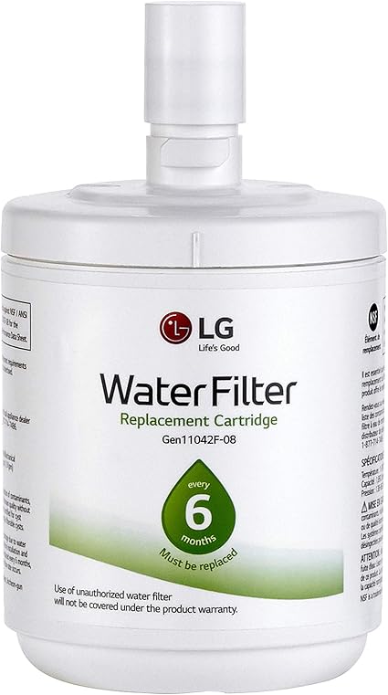 Amazon Com Lg Lt500p 6 Month 500 Gallon Capacity Replacement Refrigerator Water Filter Nsf42 Adq Home Improvement