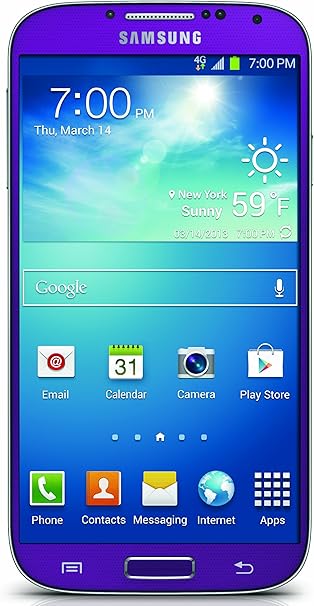 Samsung Galaxy S4 Morado Estampado Amazon Com