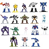 Transformers 1.65" 18-Pack Wave 3 Die-Cast Figures Nano Metalfigs, Toys for Kids and Adults