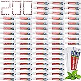 Dimsile 200 Pcs Mini Toothpaste Bulk Regular Clean Mint Toothpaste for Bad Breath, Helps Freshens Breath, Whitens Teeth Travel Size 0.18oz for Home Hotel Office School Camping