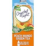 Crystal Light Sugar-Free Peach Mango Green Tea Drink Mix (10 On-the-Go Packets)