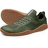 AIRHAS Men's Barefoot Shoes Zero Drop Wide Toe Box Minimalist Gym Shoes for Men Deadlift Cross Training Sneakers