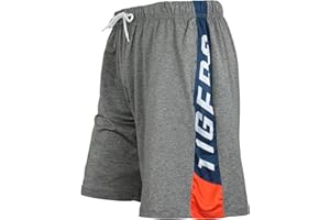 Zubaz MLB Men's Tonal Gray Space Dye W/Solid Stripe Short