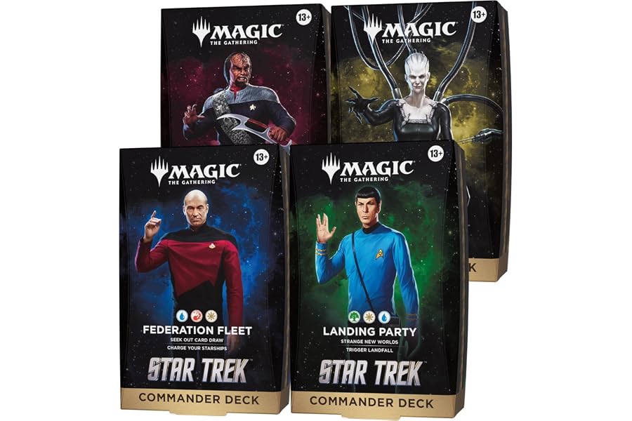 Magic: The Gathering | Star Trek Commander Deck Bundle