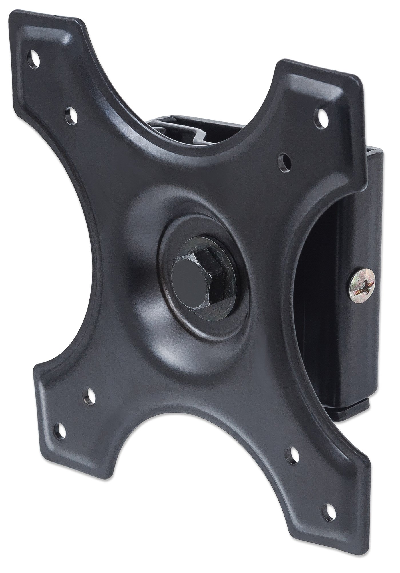 Manhattan TV & Monitor Mount, Wall, Fixed, 1 screen, Screen Sizes: 10-32", Black, VESA 75x75 to 100x100mm, Max 15kg, Lifetime Warranty