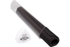 MONSTER PROTECTORS Monster TCG Gaming Prism Playmat Tube(White)- Won't Roll Off Surfaces - Easy in and Out Design - Store Your Card & RPG Playmats Better - For Pokemon Yugioh MTG Magic the Gathering DND Dungeons Dragons