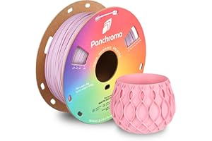 Polymaker Panchroma Matte PLA Filament, Matte Sakura Pink 1.75mm 3D Printing Filament, 3D Printer PLA Filament, Fit Most FDM 3D Printers, 1kg Spool (2.2lbs)