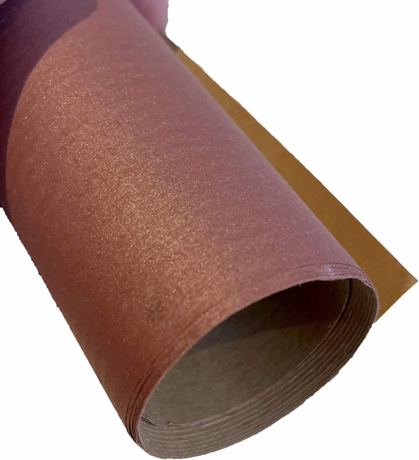 Kraft Wrapping Paper Roll 100% Recycled and Recyclable Gift Wrap (Rose Gold 3m), 1 roll (Pack of 1) - Image 5