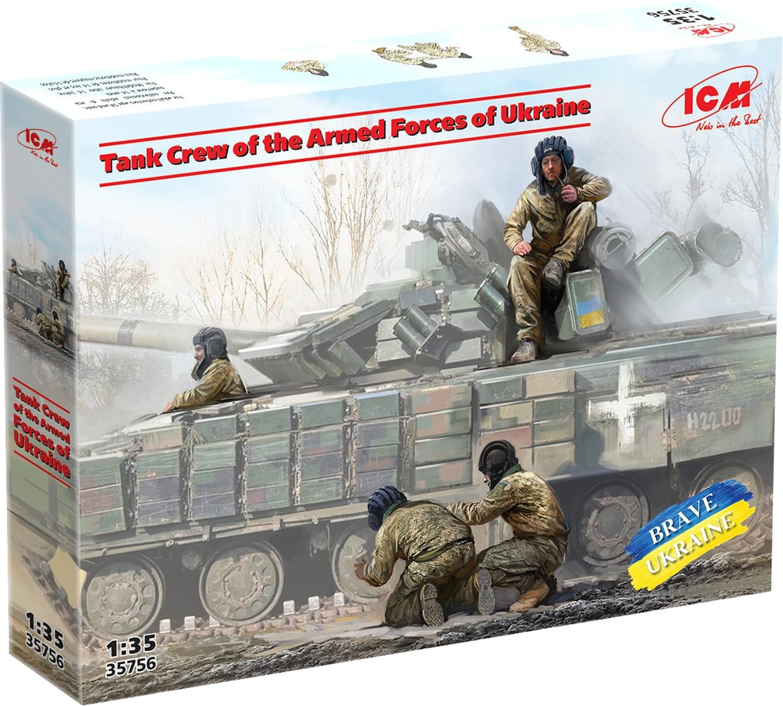 ICM 1:35 Tank Crew Armed Forces (Ukraine)