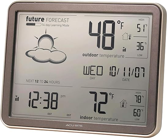 Amazon Com Acurite 75077a3m Self Learning Forecast Wireless