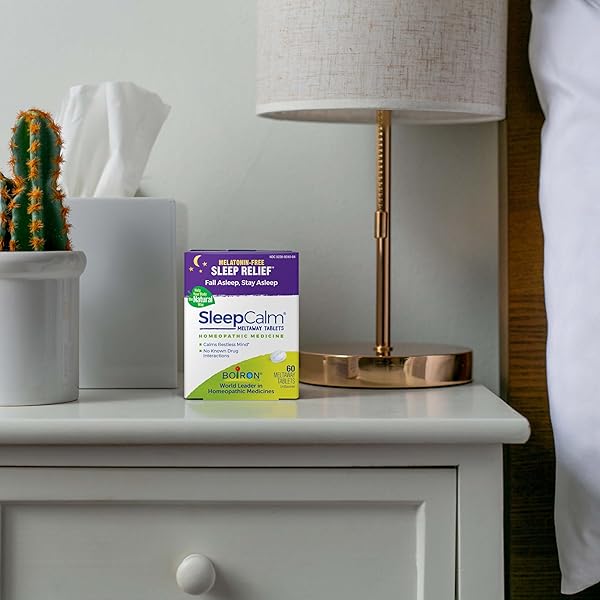 BOIRON SLEEPCALM SLEEP AID FOR DEEP, RELAXING, RESTFUL NIGHTTIME SLEEP – MELATONIN-FREE AND NON HABIT-FORMING – 60 COUNT