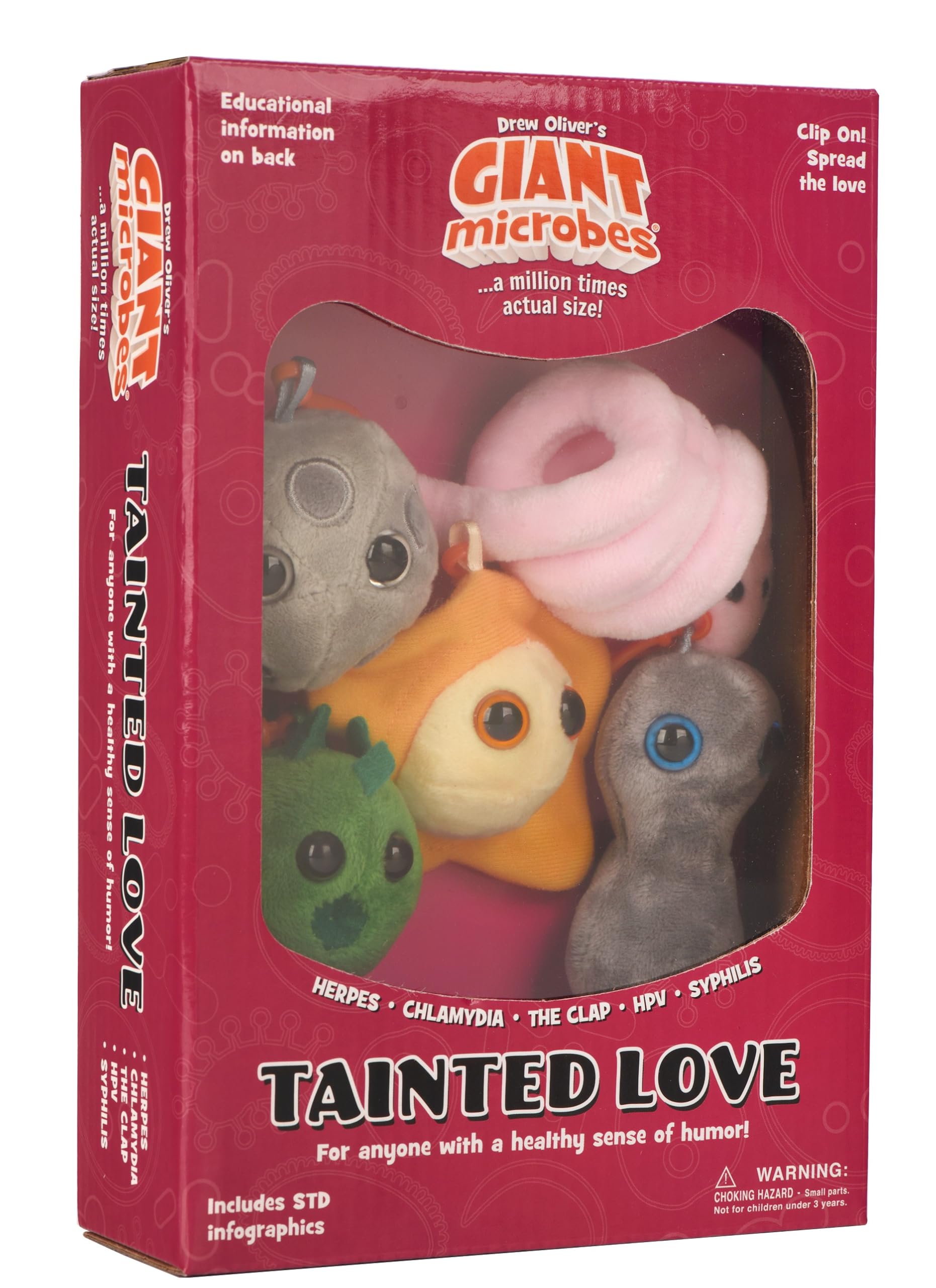 GIANT MICROBES Themed Gift Box - Tainted Love