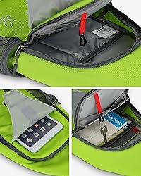 WATERFLY Crossbody Sling Backpack Sling Bag Travel