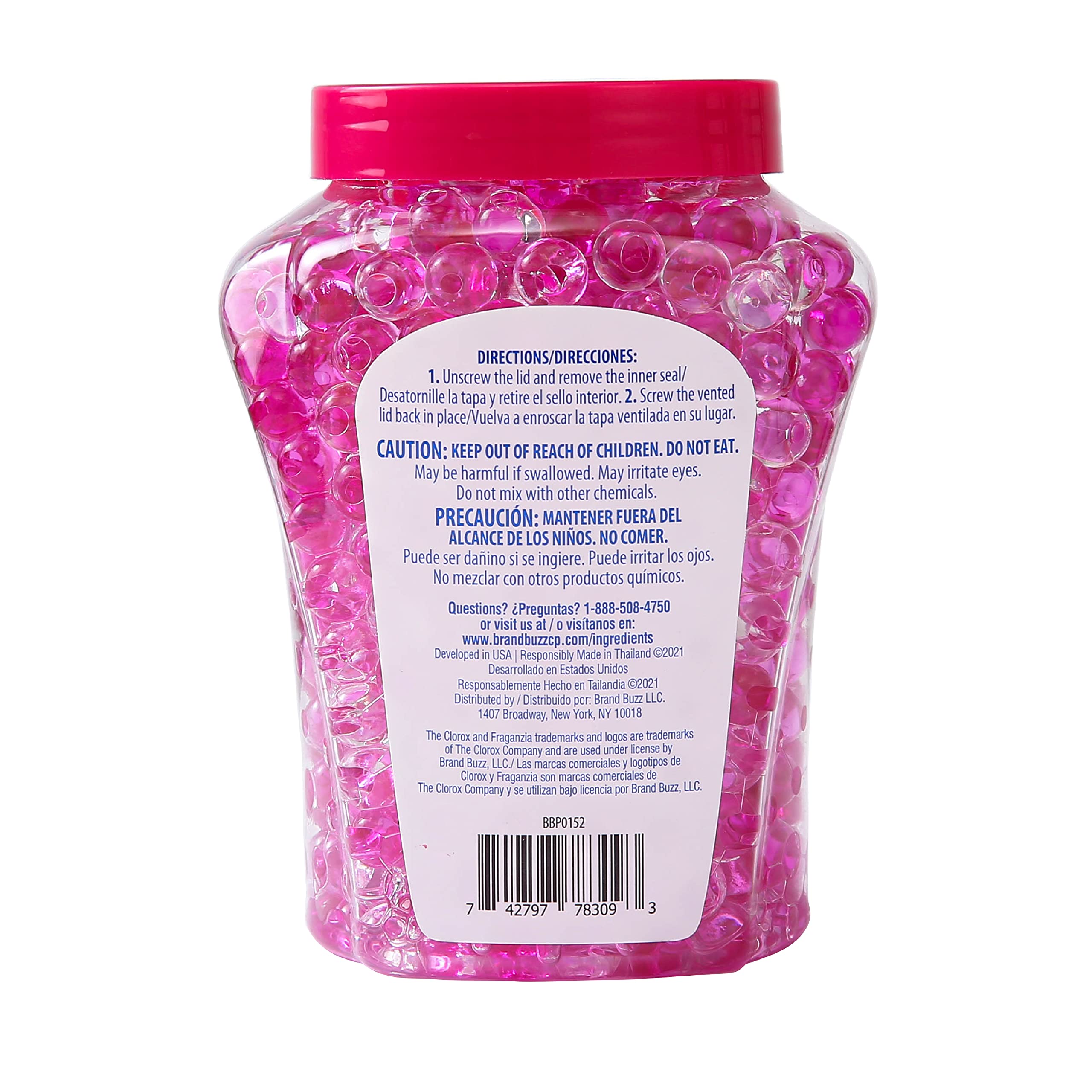 Clorox Fraganzia Crystal Beads Air Freshener LongLasting Air