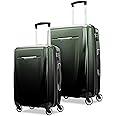 Samsonite Winfield 3 DLX Hardside Expandable Luggage with Spinners, Ombre Green, 2-Piece Set (20/25)