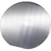 Integrated Circuit Real Chip, Uncut Ic Si Wafer Silicon, 5 in | Can Be Used As A Geek Toy, Gift, Viewing, Collection, Exhibition, Decoration Or Teaching