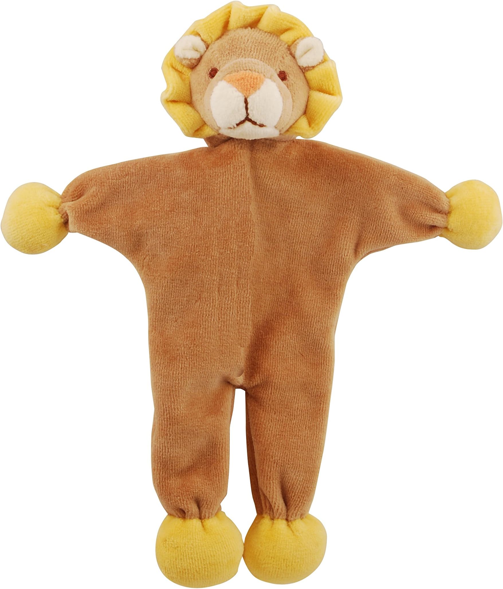 Simply Fido Leo 9" Brown Lion Stuffless Crinkle Paper Dog Toy