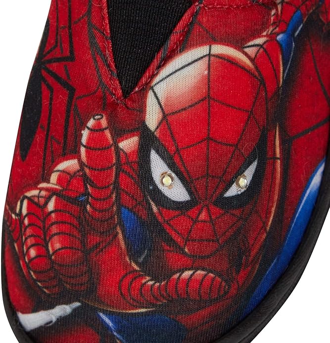spiderman light up slippers