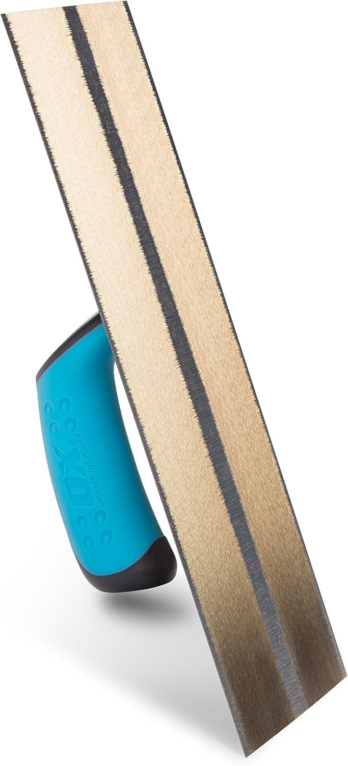 OX Pro Stainless Steel Plasterers Trowel - 127 X 356mm, Blue, 127 x 356 mm - Image 4