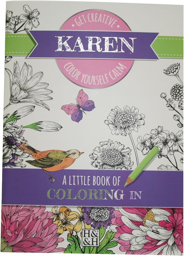 Coloring Books Karen Drawing Book Toys & Games