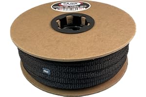 CAJUN TIE DOWNS 1/4" Cajun Pull Line - 700 lb. - Made in USA (175, Black)