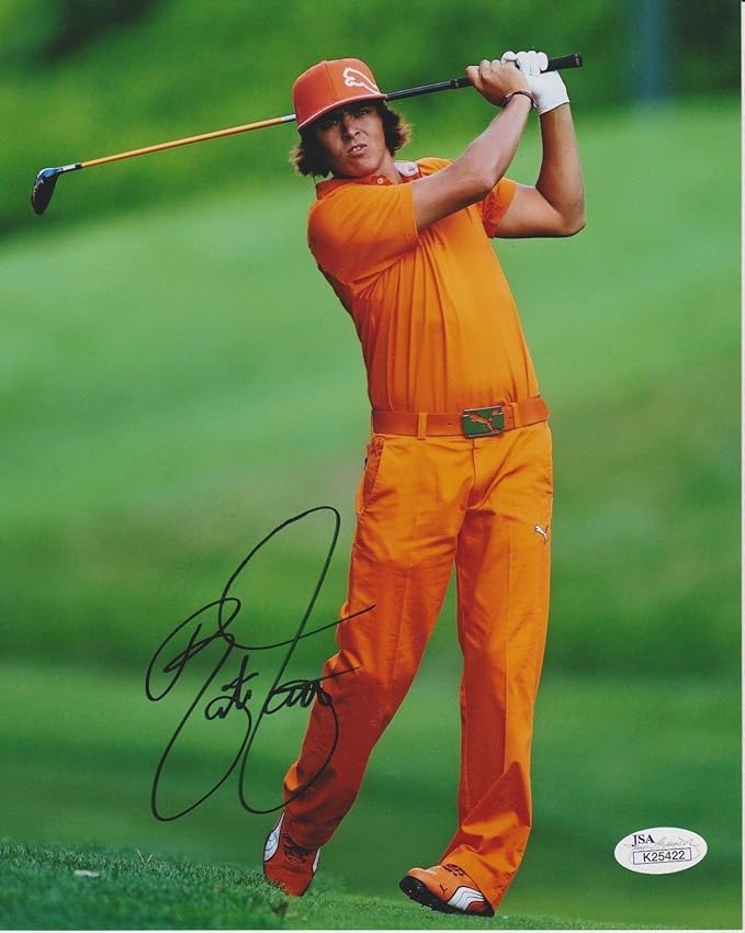 Signed Rickie Fowler Photo - 8x10 Authentic 2 - JSA Certified