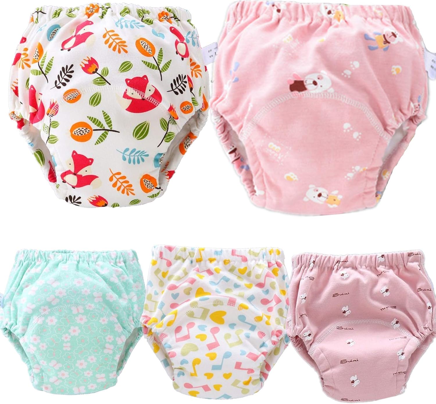 Baby Toddler Boy Girl Toliet Potty Training Pants,Reusable