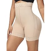 SHAPSHE Shapewear for Women Tummy Control Shorts Body Shaper High Waist Butt Lifter Panties Compression Underwear for Dresse