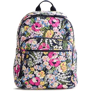 Vera Bradley Women's Bancroft Backpack - Premium Cotton