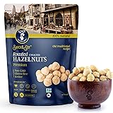 AZNUT Roasted Unsalted Hazelnuts 2 LB, Premium