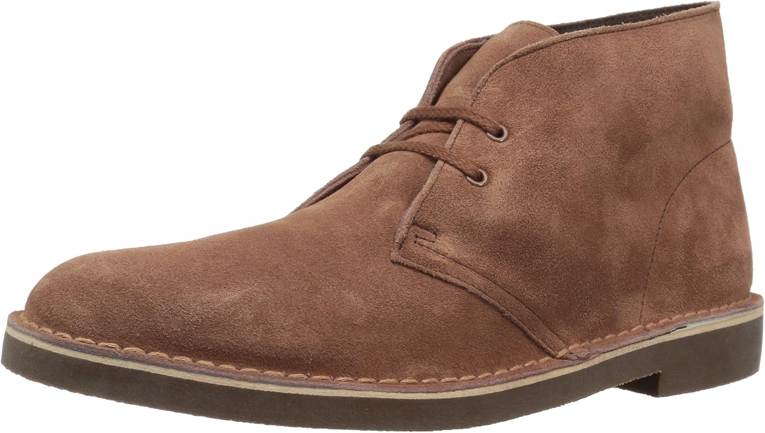 Clarks Men's Bushacre 2 Chukka Boot, Chestnut Suede, 9.5 D(M) US