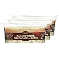 King David Kosher Easy Melt Non Dairy White Baking Chocolate Flavored Coins 12.34-ounce Jars (Pack of 3)