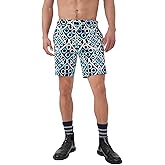 Mr Turk Men's Slim Fit Printed Shorts