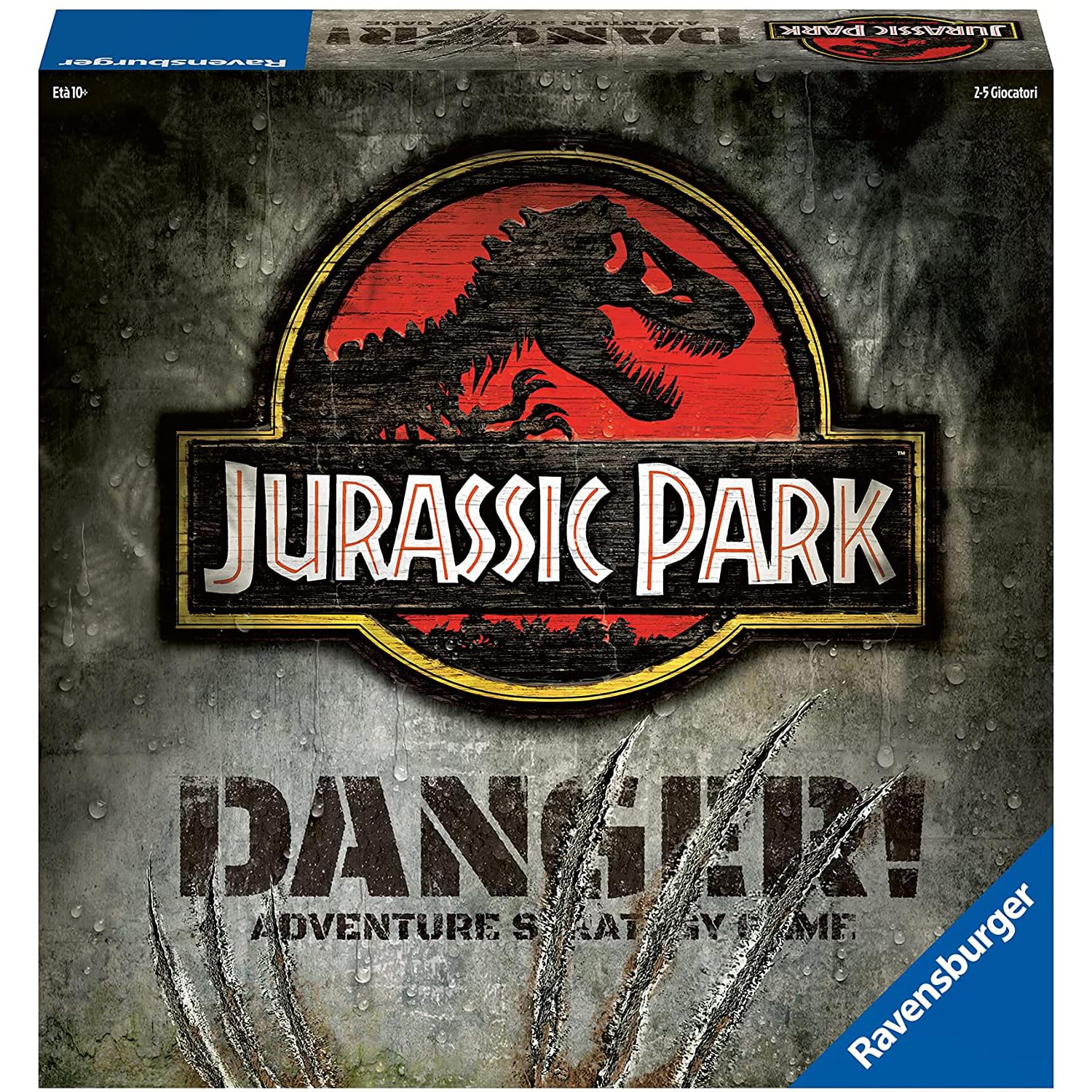 Ravensburger Jurassic Park Danger Board Game, 2-5 Players, 10+ Years