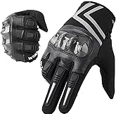 WTACTFUL Lightweight Motorcycle Gloves for Men, Touchscreen Summer Breathable Gloves for Motocross Casual Riding