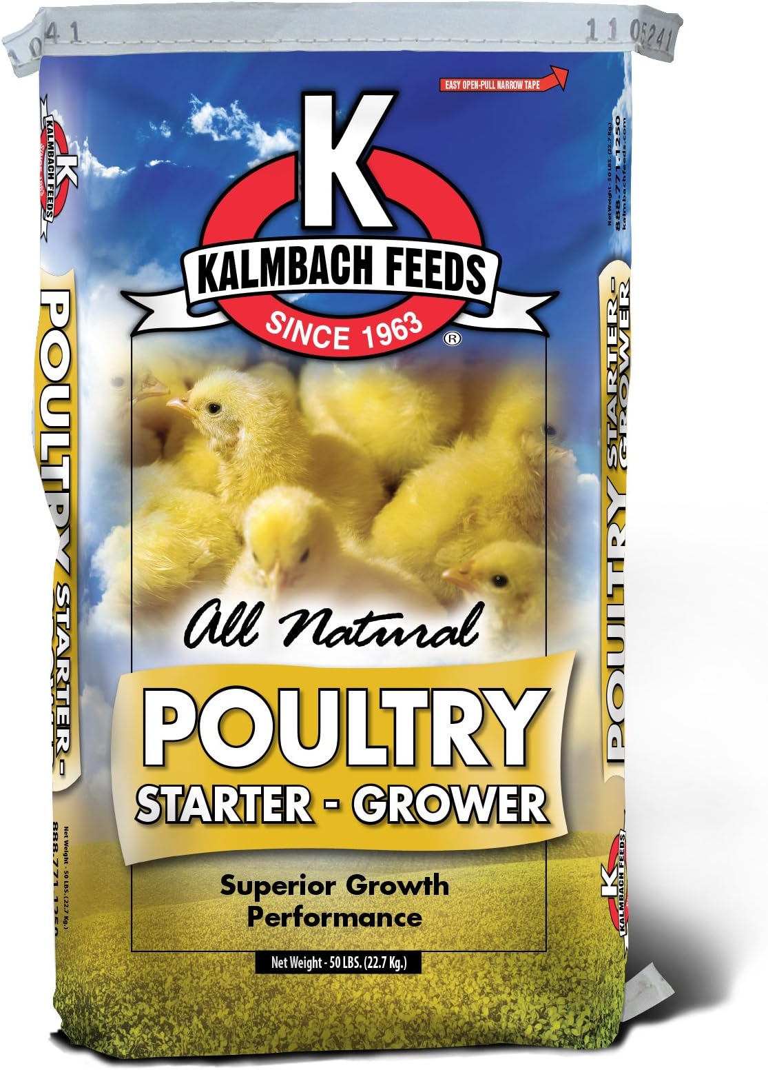 Kalmbach Feeds 1 Piece Flock Starter Grower, 25 Lb
