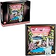LEGO Art Japanese Cherry Blossom Landscape Building Set for Adults - Room Decoration & Gift for Women & Men, Ages 18+ - Frame