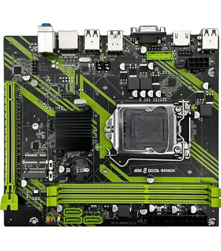 Placa Mãe Intel B85 Micro-ATX LGA 1150 DIMM 16GB RAM DDR3 4 Portas