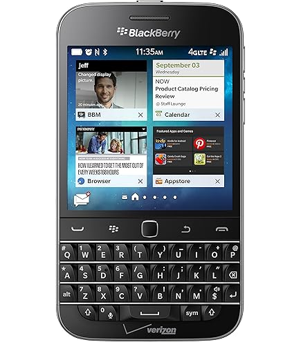 Amazon.com: Blackberry Classic, 16GB (Wi-Fi + 4G LTE) (Black