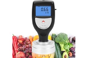 AMTAST Water Activity Meter Portable Water Activity Tester Fruit and Vegetable Safety Tester Smart Food Water Activity Tester for Beef Jerky Freeze Dried Food, Range 0~1.0aw (Model WA-60A)