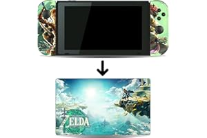 SKINHUB Tears of The Kingdom TotK Game Skin Compatible with Switch Console and Dock
