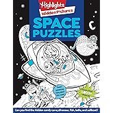Space Puzzles: Solar System Puzzle Book for Kids 6-12, Fun Space Gift with Activities and Games, Over 100 Puzzles and More Th