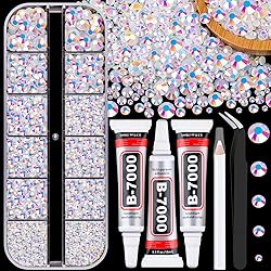 Resin Jelly Rhinestones for Crafting with B7000