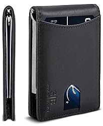 SERMAN BRANDS RFID Blocking Slim Bifold Genuine