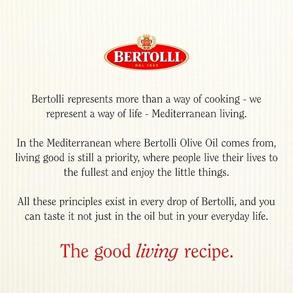 BERTOLLI EXTRA VIRGIN OLIVE OIL, RICH TASTE, 16.9 FL OZ