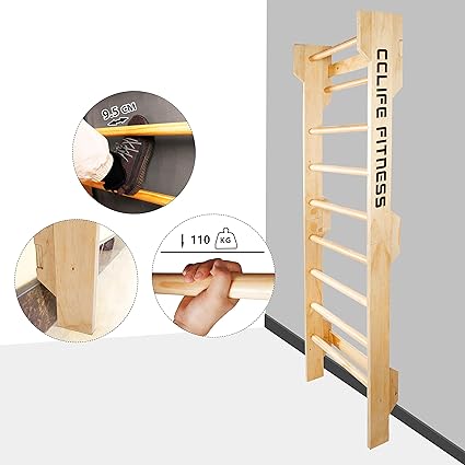 Carga De Hasta 100kg I Espaldera De Fitness Escalera Sueca