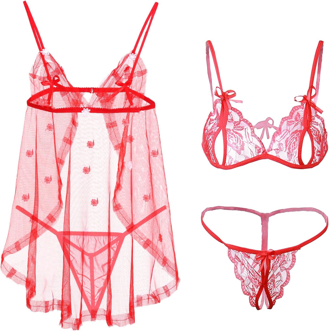 PHWOAR Women's Baby Doll