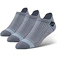 BRISIRA Coolmax Bamboo Viscose Women Compression Running Ankle Socks No Show Athletic Wicking Thick Cushioned Arch Support